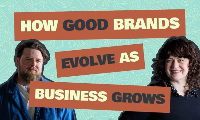 Caleb Chancey and Carrie Rollwagen discuss small business branding on The Localist podcast